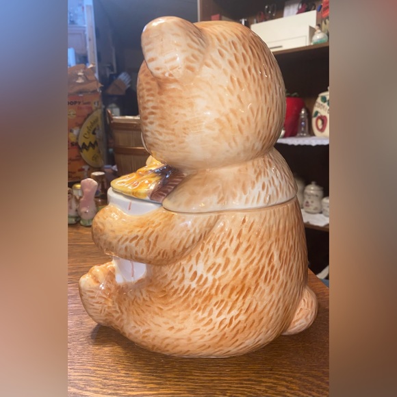 Teddy Bear Cookie Jar - Picture 3 of 4